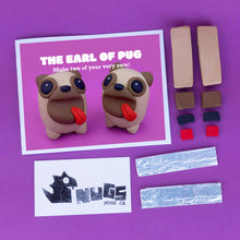 Load image into Gallery viewer, Make Your Own Earl of Pug! Each kit makes two little Pugs.