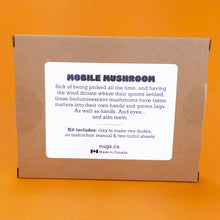Load image into Gallery viewer, Make Your Own Glowing Mobile Mushroom Kit! Each kit makes two Glowing Mobile Mushrooms