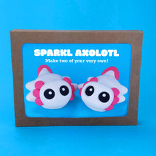 Load image into Gallery viewer, Make Your Own Axolotl Kit! Each kit makes 2 Axolotls