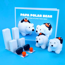 Load image into Gallery viewer, Make Your Own Papa Polar Bear Kit! Each kit makes two Polar Bears