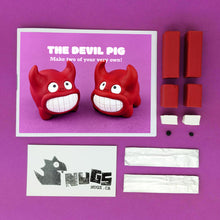 Load image into Gallery viewer, Make Your Own Devil Pigs Kit! Each kit makes 2 Devil Pigs