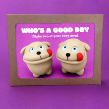 Load image into Gallery viewer, Make Your Own Who's a Good Boy Kit! Each kit makes two little doggies.