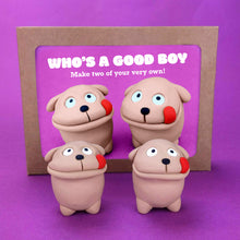 Load image into Gallery viewer, Make Your Own Who's a Good Boy Kit! Each kit makes two little doggies.