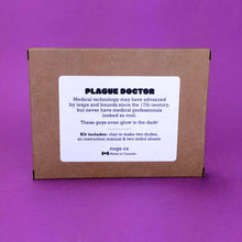 Load image into Gallery viewer, Make Your Own Plague Doctor Kit! Each kit makes two Plague Doctors