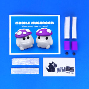 Make Your Own Mobile Mushroom Kit! Each kit makes two Mobile Mushrooms