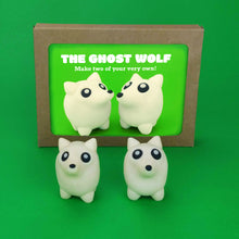Load image into Gallery viewer, Make Your Own Ghost Wolf Kit! Each kit makes two Ghost Wolves
