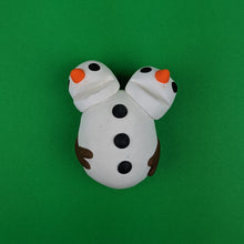 Load image into Gallery viewer, Double Headed Snowman Magnet
