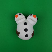 Load image into Gallery viewer, Double Headed Snowman Magnet