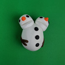 Load image into Gallery viewer, Double Headed Snowman Magnet