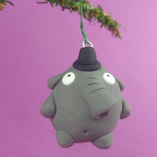 Load image into Gallery viewer, Business Elephant Ornament
