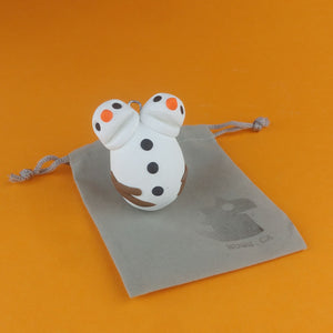 Double Headed Snowman Ornament