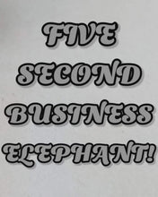 Load and play video in Gallery viewer, Make Your Own Business Elephants Kit! Each kit makes 2 Business Elephants
