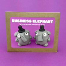 Load image into Gallery viewer, Make Your Own Business Elephants Kit! Each kit makes 2 Business Elephants
