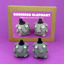 Load image into Gallery viewer, Make Your Own Business Elephants Kit! Each kit makes 2 Business Elephants
