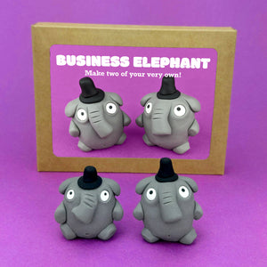 Make Your Own Business Elephants Kit! Each kit makes 2 Business Elephants
