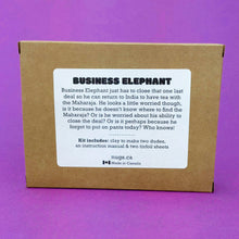 Load image into Gallery viewer, Make Your Own Business Elephants Kit! Each kit makes 2 Business Elephants
