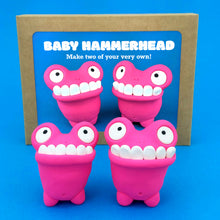 Load image into Gallery viewer, Make Your Own Baby Hammerheads Kit! Each kit makes 2 Baby Hammerheads
