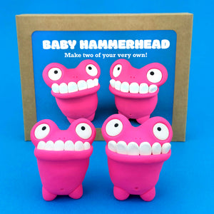 Make Your Own Baby Hammerheads Kit! Each kit makes 2 Baby Hammerheads