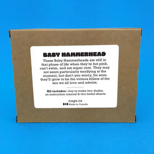 Make Your Own Baby Hammerheads Kit! Each kit makes 2 Baby Hammerheads