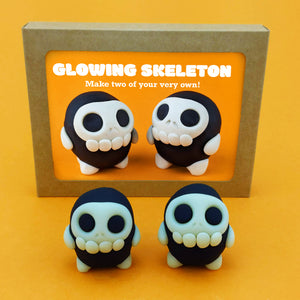 Make Your Own Glowing Skeletons Kit! Each kit makes 2 Glowing Skeletons