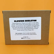 Load image into Gallery viewer, Make Your Own Glowing Skeletons Kit! Each kit makes 2 Glowing Skeletons
