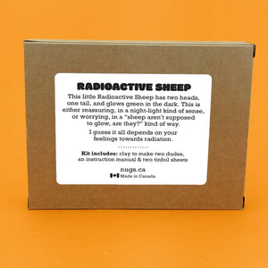 Make Your Own Radioactive Sheep kit! Each kit makes two 2-headed Sheep