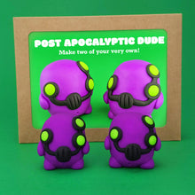 Load image into Gallery viewer, Make Your Own Post-Apocalyptic Dudes Kit! Each kit makes 2 Post Apocalyptic Dudes
