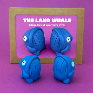 Make Your Own Land Whales kit! Each kit makes 2 Land Whales
