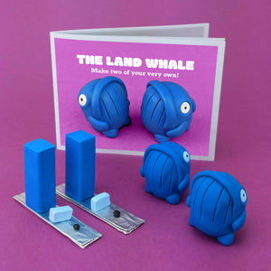 Make Your Own Land Whales kit! Each kit makes 2 Land Whales