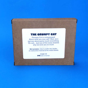 Make Your Own Grumpy Cat Kit! Each kit makes two Grumpy Cats