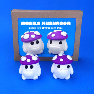 Make Your Own Mobile Mushroom Kit! Each kit makes two Mobile Mushrooms