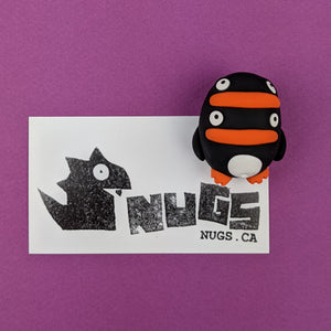 Two Headed Penguin Magnet