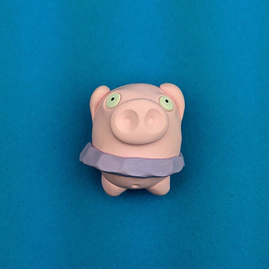 Ballerina Pig Magnet