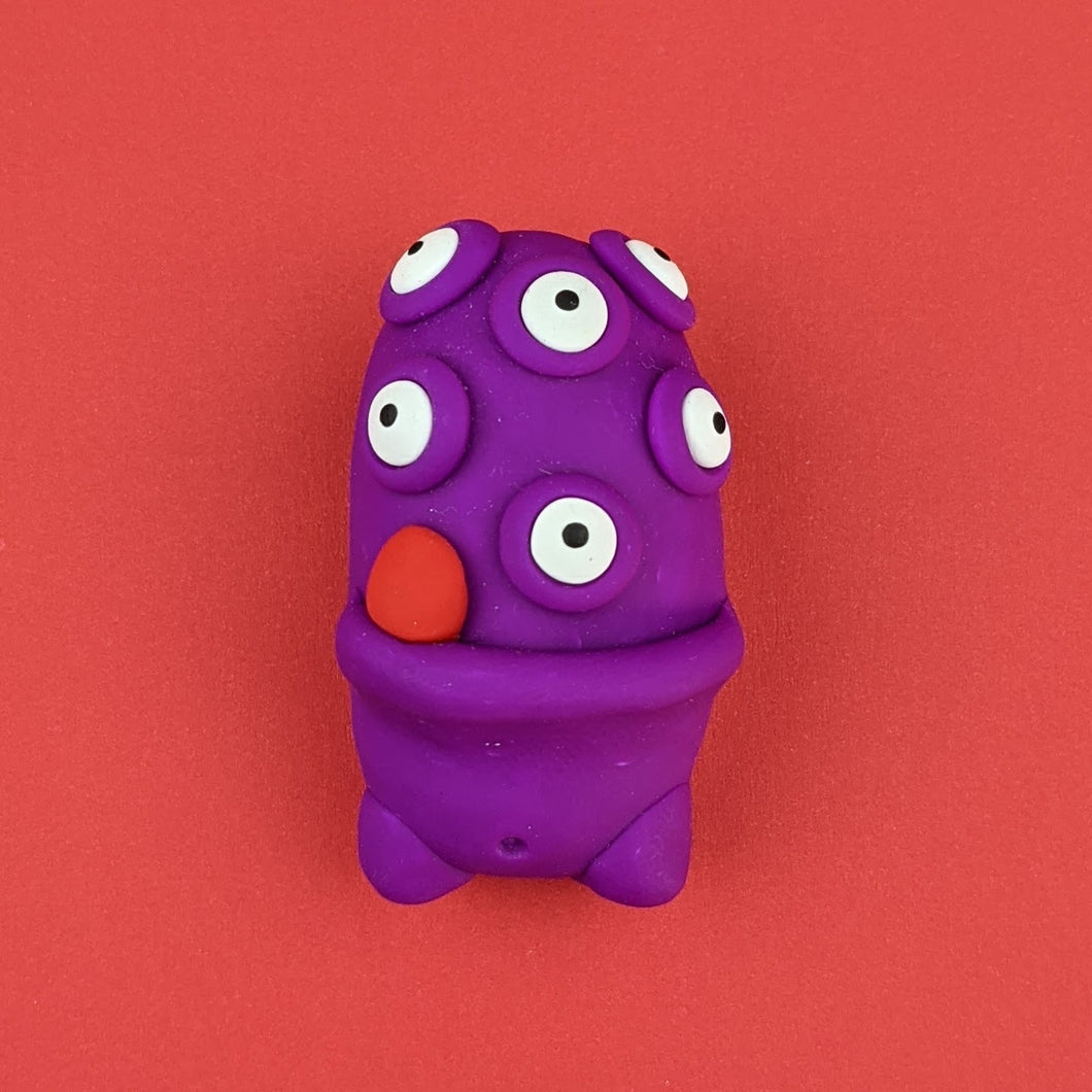 Purple Cacteye Magnet